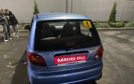 Daewoo Matiz I, 2008 год, 270 000 рублей, 3 фотография