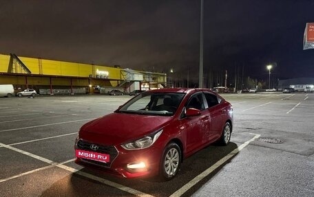 Hyundai Solaris II рестайлинг, 2019 год, 1 100 000 рублей, 14 фотография