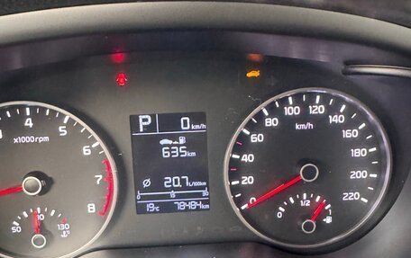 KIA Rio IV, 2018 год, 1 600 000 рублей, 9 фотография