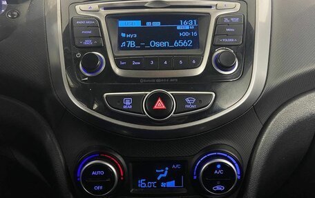 Hyundai Solaris II рестайлинг, 2015 год, 1 050 000 рублей, 20 фотография