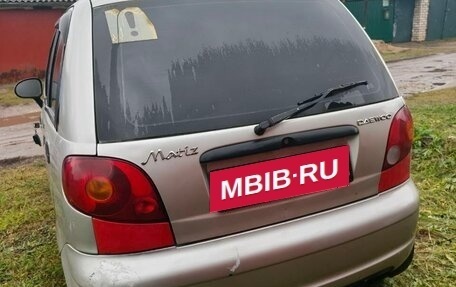 Daewoo Matiz I, 2008 год, 130 000 рублей, 4 фотография