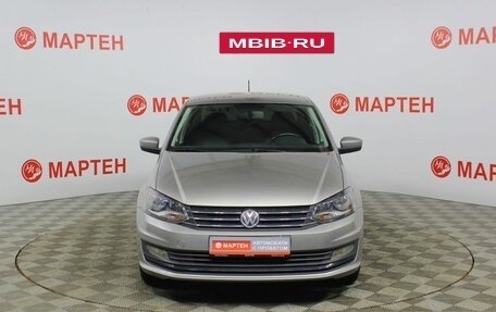 Volkswagen Polo VI (EU Market), 2017 год, 1 124 000 рублей, 2 фотография