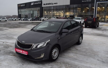 KIA Rio III рестайлинг, 2014 год, 757 000 рублей, 4 фотография