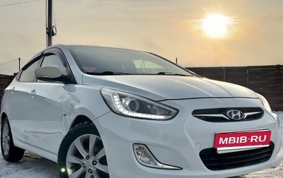 Hyundai Solaris II рестайлинг, 2013 год, 890 000 рублей, 1 фотография