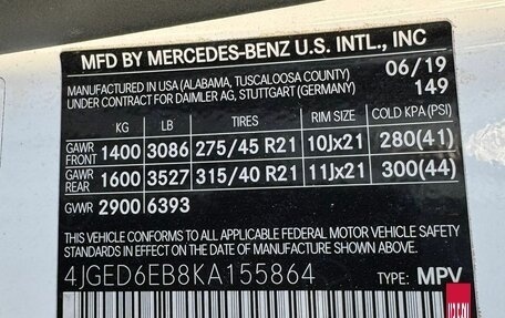 Mercedes-Benz GLE Coupe AMG, 2019 год, 6 000 000 рублей, 10 фотография