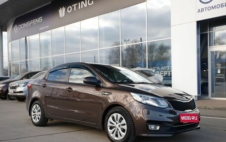 KIA Rio III рестайлинг, 2016 год, 1 200 000 рублей, 3 фотография