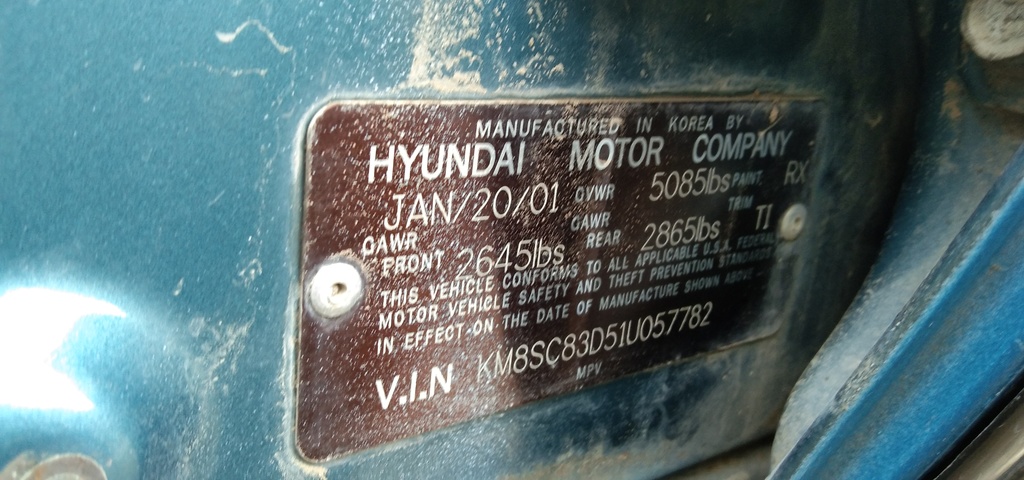 Hyundai Santa Fe Classic, 2001 год, 450 000 рублей, 8 фотография