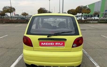 Daewoo Matiz I, 2007 год, 180 000 рублей, 6 фотография