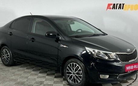 KIA Rio III рестайлинг, 2016 год, 1 225 000 рублей, 2 фотография