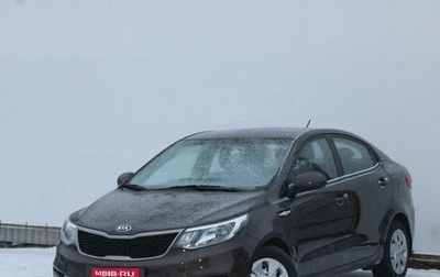 KIA Rio III рестайлинг, 2016 год, 970 000 рублей, 1 фотография