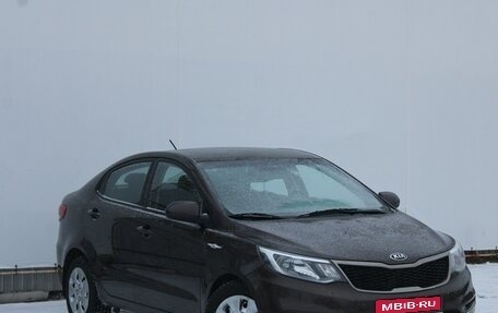 KIA Rio III рестайлинг, 2016 год, 970 000 рублей, 3 фотография