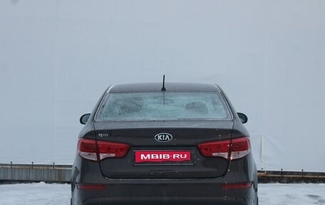 KIA Rio III рестайлинг, 2016 год, 970 000 рублей, 5 фотография