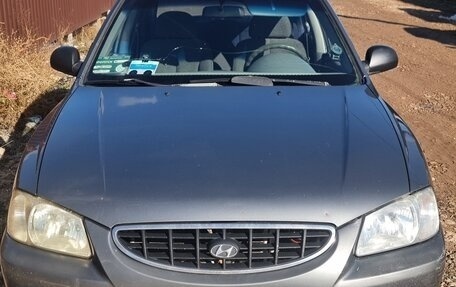 Hyundai Accent II, 2004 год, 350 000 рублей, 1 фотография