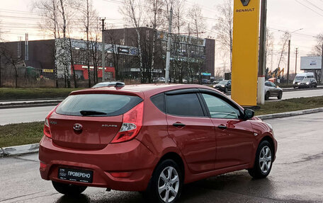 Hyundai Solaris II рестайлинг, 2011 год, 595 000 рублей, 6 фотография