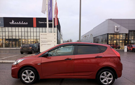 Hyundai Solaris II рестайлинг, 2011 год, 595 000 рублей, 10 фотография