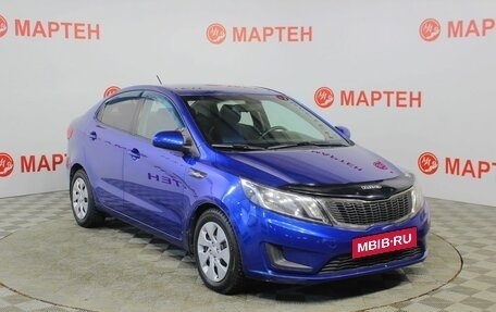 KIA Rio III рестайлинг, 2011 год, 824 000 рублей, 3 фотография