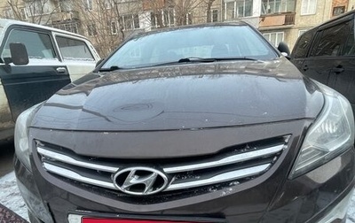 Hyundai Solaris II рестайлинг, 2014 год, 900 000 рублей, 1 фотография