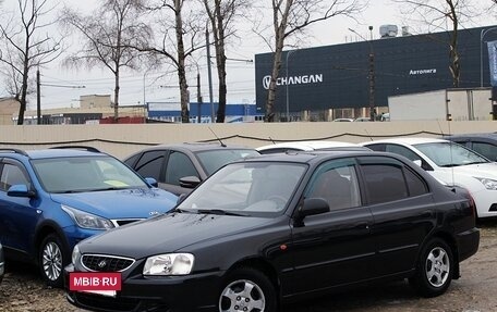 Hyundai Accent II, 2005 год, 369 000 рублей, 3 фотография