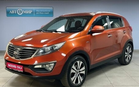 KIA Sportage III, 2012 год, 1 062 000 рублей, 1 фотография