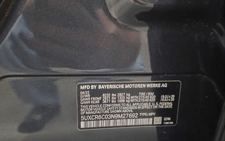 BMW X5, 2022 год, 6 300 000 рублей, 18 фотография