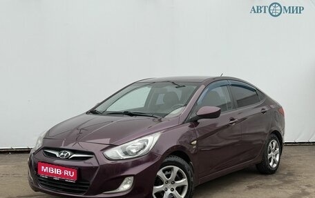 Hyundai Solaris II рестайлинг, 2012 год, 645 000 рублей, 1 фотография