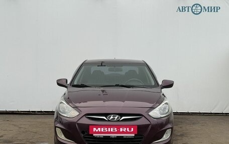 Hyundai Solaris II рестайлинг, 2012 год, 645 000 рублей, 2 фотография
