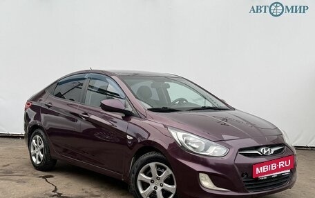 Hyundai Solaris II рестайлинг, 2012 год, 645 000 рублей, 3 фотография