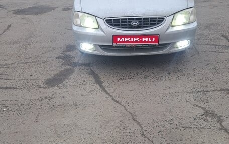 Hyundai Accent II, 2003 год, 280 000 рублей, 1 фотография