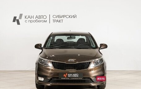 KIA Rio III рестайлинг, 2016 год, 950 000 рублей, 9 фотография
