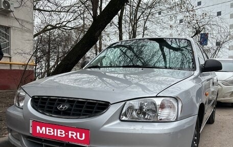 Hyundai Accent II, 2004 год, 250 000 рублей, 1 фотография