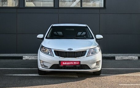 KIA Rio III рестайлинг, 2012 год, 849 000 рублей, 3 фотография
