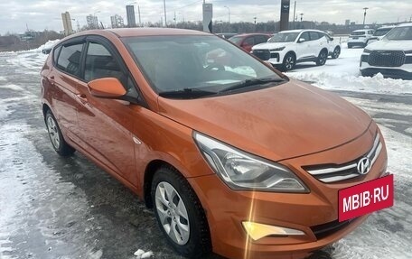 Hyundai Solaris II рестайлинг, 2014 год, 849 000 рублей, 2 фотография