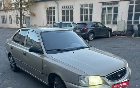 Hyundai Accent II, 2004 год, 285 000 рублей, 4 фотография