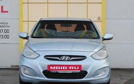 Hyundai Solaris II рестайлинг, 2011 год, 595 000 рублей, 9 фотография