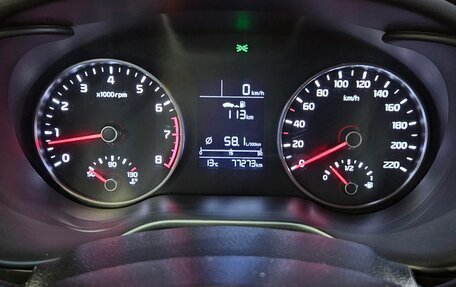 KIA Rio IV, 2019 год, 1 345 000 рублей, 10 фотография