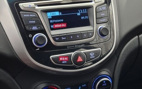 Hyundai Solaris II рестайлинг, 2016 год, 1 150 000 рублей, 14 фотография