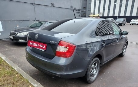 Skoda Rapid I, 2014 год, 820 000 рублей, 5 фотография