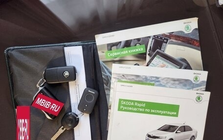 Skoda Rapid I, 2014 год, 820 000 рублей, 18 фотография