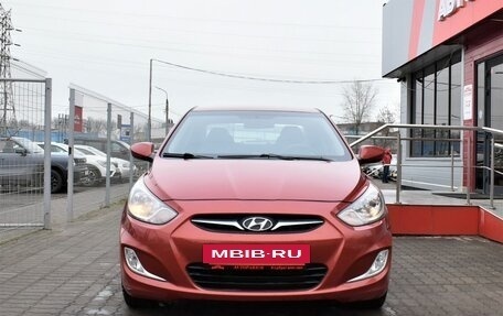 Hyundai Solaris II рестайлинг, 2011 год, 889 000 рублей, 2 фотография