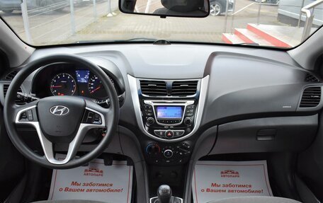 Hyundai Solaris II рестайлинг, 2011 год, 889 000 рублей, 14 фотография