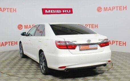 Toyota Camry, 2016 год, 2 090 000 рублей, 7 фотография