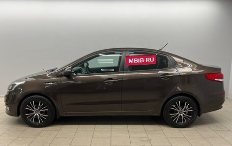KIA Rio III рестайлинг, 2016 год, 845 000 рублей, 2 фотография