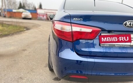 KIA Rio III рестайлинг, 2014 год, 770 000 рублей, 15 фотография