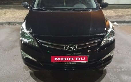 Hyundai Solaris II рестайлинг, 2015 год, 1 175 000 рублей, 14 фотография