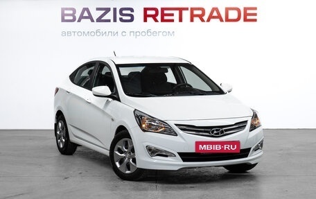 Hyundai Solaris II рестайлинг, 2016 год, 1 100 000 рублей, 4 фотография