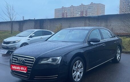 Audi A8, 2012 год, 1 800 000 рублей, 3 фотография