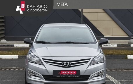 Hyundai Solaris II рестайлинг, 2014 год, 865 000 рублей, 3 фотография