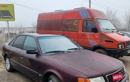 Audi 100, 1991 год, 300 000 рублей, 3 фотография