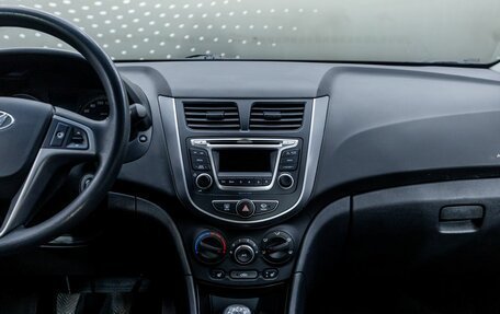 Hyundai Solaris II рестайлинг, 2015 год, 1 039 000 рублей, 14 фотография