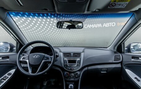 Hyundai Solaris II рестайлинг, 2015 год, 1 039 000 рублей, 12 фотография